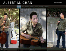 Tablet Screenshot of albertmchan.com